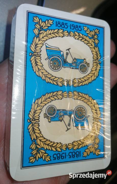 Karty do gry Stulecie Motoryzacji 1885 1985 PRL sprzedam