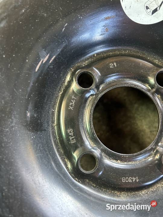 Koło zapasowe 4x100 renault 18565r15 et43 clio Kęty