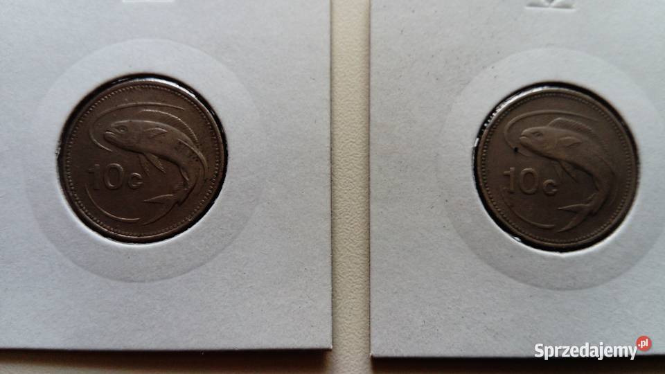 Moneta 10 cent centów 1986 r Malta