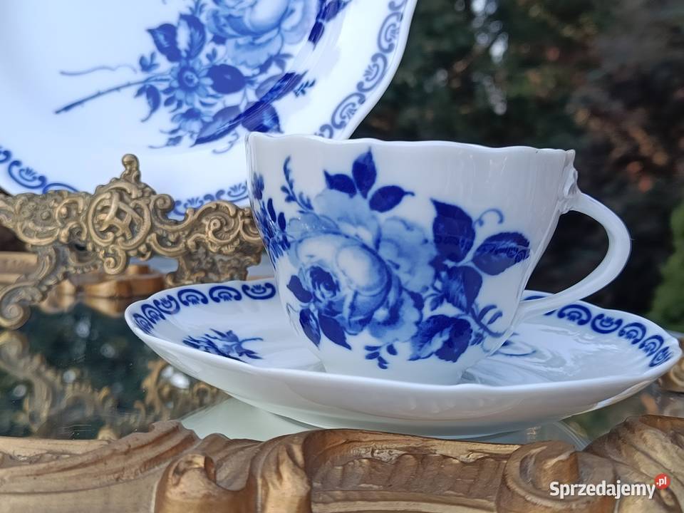 Filiżanka Trio porcelanowe Plaue lubuskie