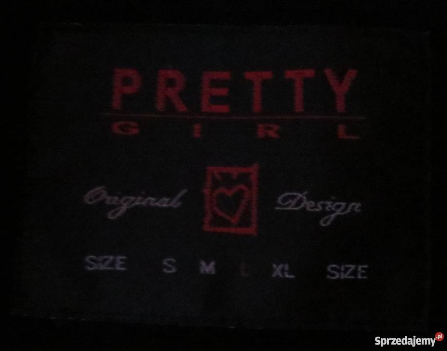 Płaszczyk damski Pretty Girl L czarny Nowy Żmigród sprzedam