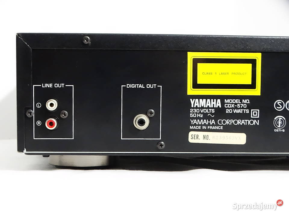 Yamaha CDX570 odtwarzacz CD klasy HiFi Odtwarzacze CD i MD Biłgoraj