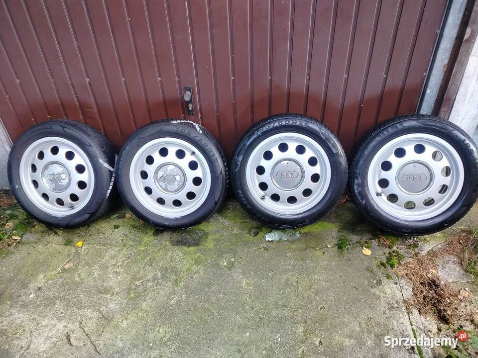 Felgi 15 5 x 100 Audi A3 8L ładne z dekielkami Skarżysko-Kamienna