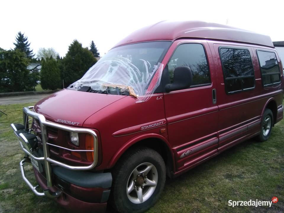 CHEVROLET SAVANA STARCRAFT LX 65d 2000r 197KM wielkopolskie Września