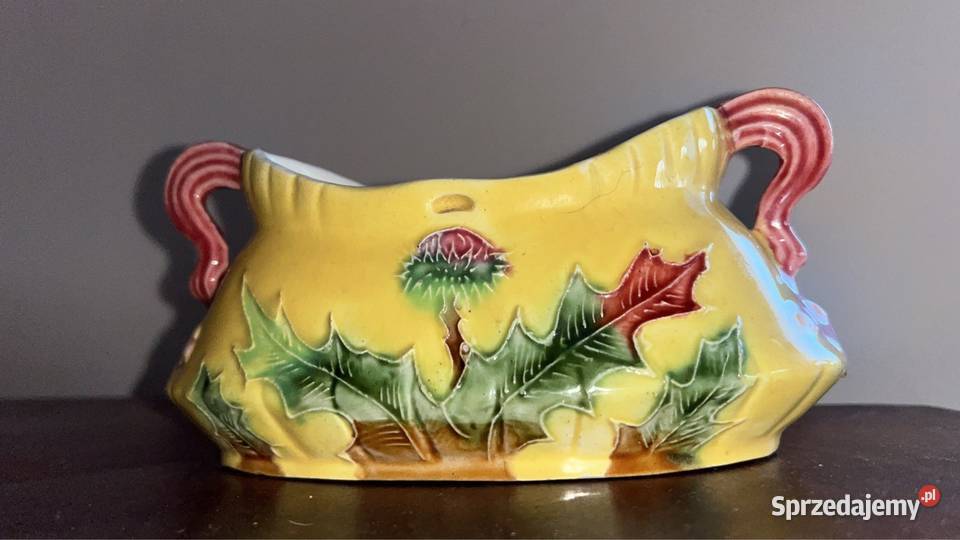 Amfora Waza Secesja Z ostem z jednej strony Bez Gdańsk