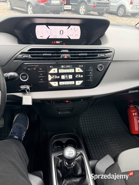 Citroen c4 Picasso 16ehdi 2015r szary lubelskie Tomaszów Lubelski
