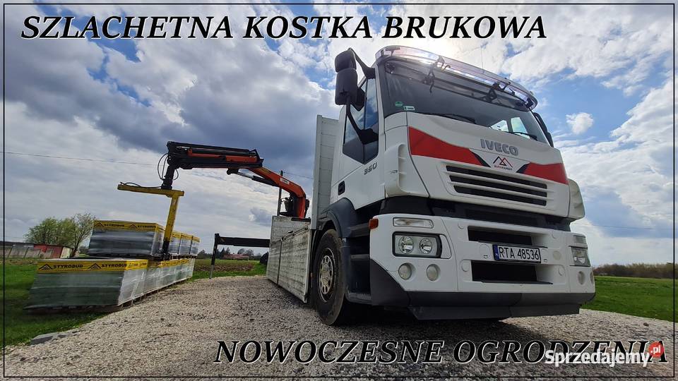 Obrzeże palisadowe gładkie nowoczesne GIGANTE Stalowa Wola