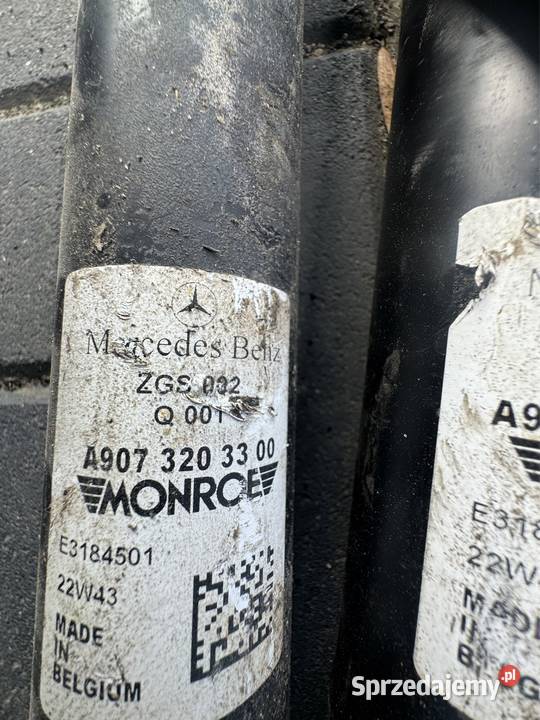 Amortyzatory Mercedes sprinter A9073203300 wielkopolskie Leszno