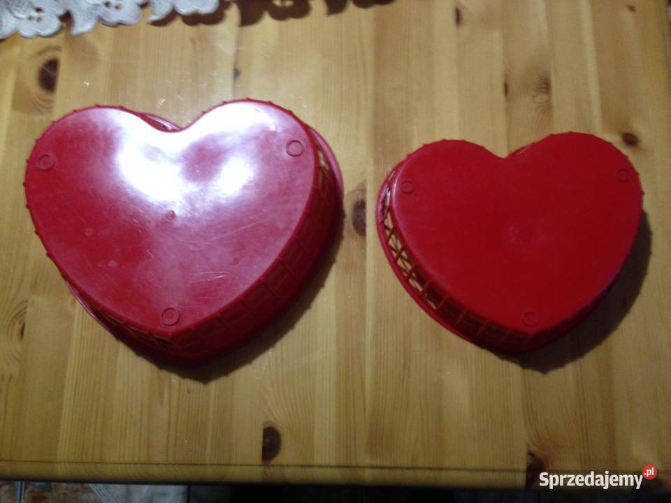 Miseczki koszyczki w kształcie serca