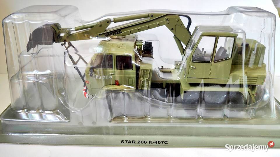 STAR 266 K407C Nowy model Kultowe Ciężarówki PRL Modelarstwo Płock