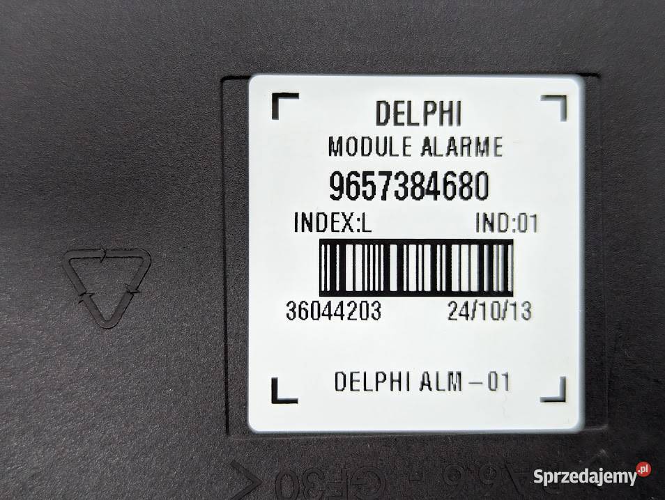 MODUŁ ALARMU PEUGEOT 3008 I 9657384680 podlaskie Białystok sprzedam