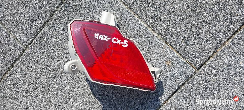 MAZDA CX5 CX5 LAMPA TYŁ W ZDERZAK PRAWA prawe Wrocław