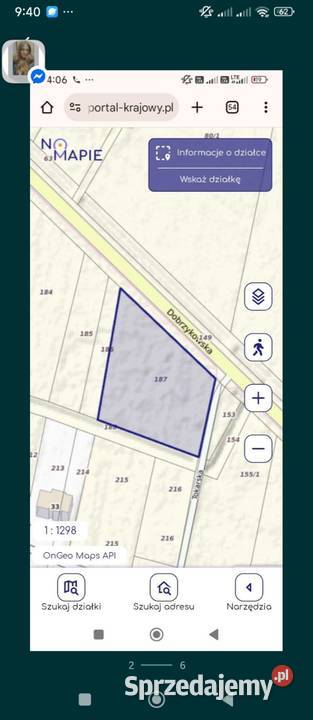 Działka budowlana Płock Tokary