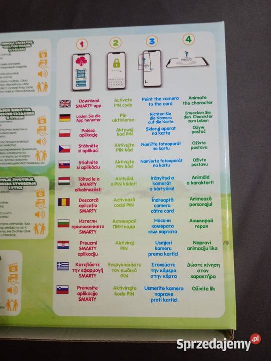 karty interaktywne 4D 3 zestawy Smarty zachodniopomorskie Szczecin