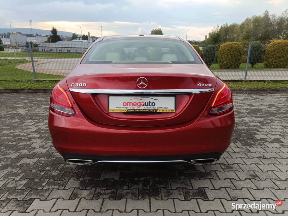 Mercedes Klasa C W205 Limuzyna 245 2017 isofix podkarpackie Sanok