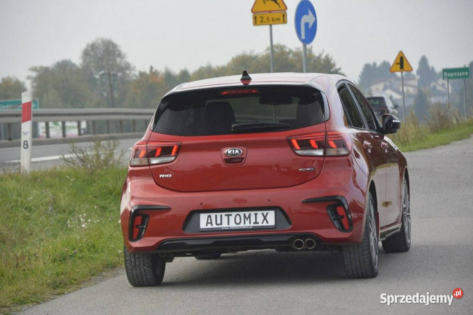 Kia Rio 10 Turbo GT Line doinwestowany gwarancja wielofunkcyjna kierownica Sędziszów Małopolski