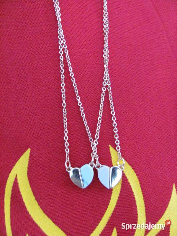 sinsay YI975GLD naszyjniki przyjaciółek z sercem