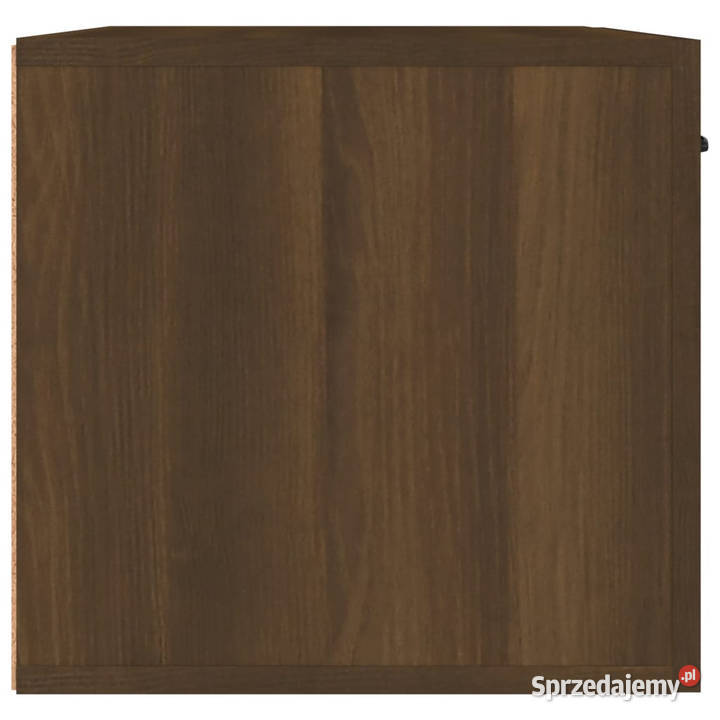 Szafka ścienna brązowy dąb 60x365x35 WM817602 mazowieckie Warszawa