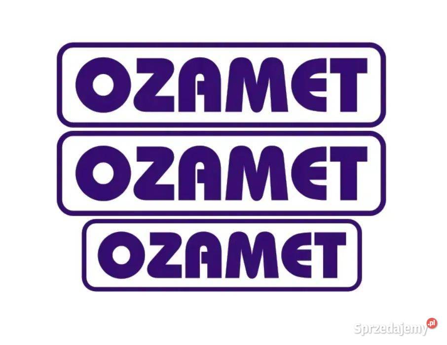 Naklejki oklejenie naklejka OZAMET Zamiennik Janików