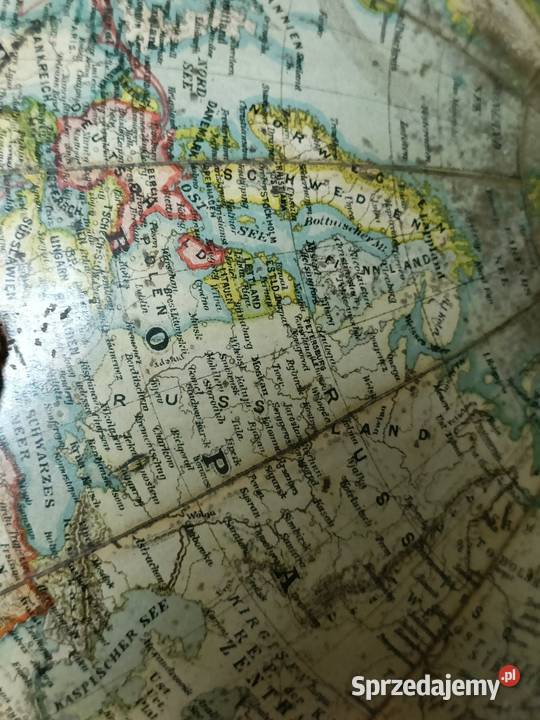 Zabytkowy globus LipsiaErdglobus z Pracowni Paul Góra