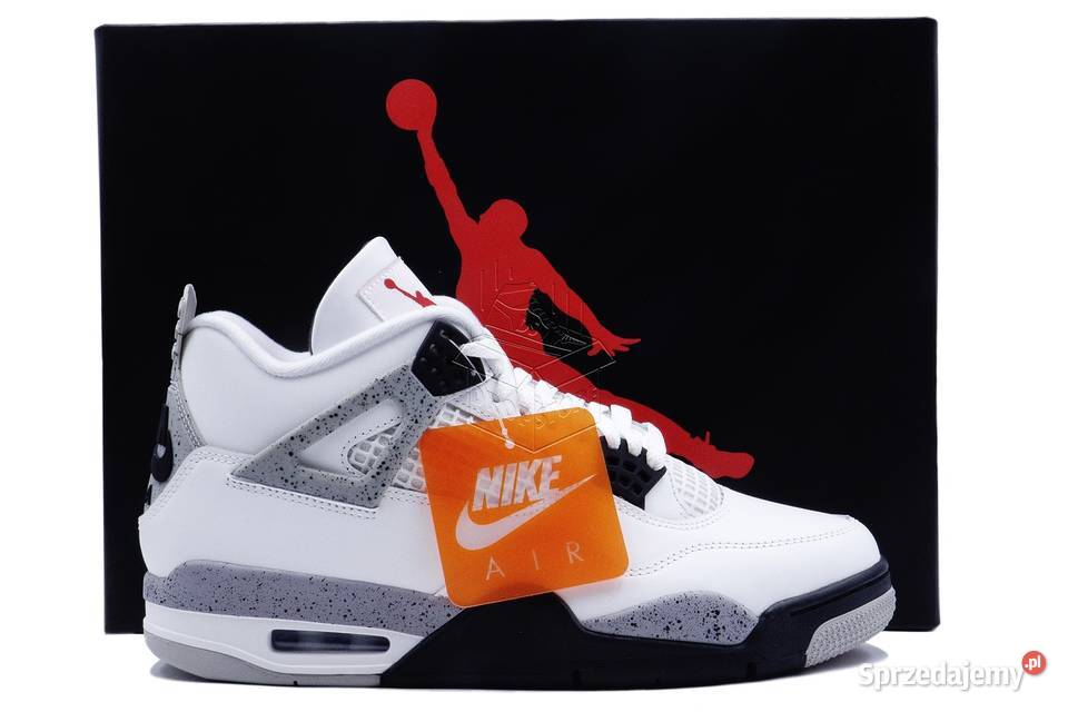 Nike AIR JORDAN 4 White Cement / FV5029–100 Katowice