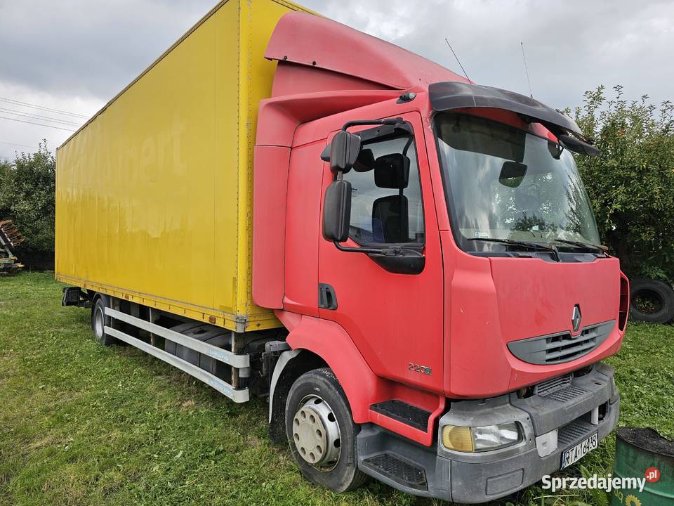 RENAULT MIDLUM 220 KONTENER WINDA 8 m EURO4 Tarnobrzeg