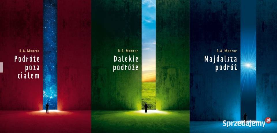Kiążki Robert Monroe Trylogia podlaskie Bielsk Podlaski