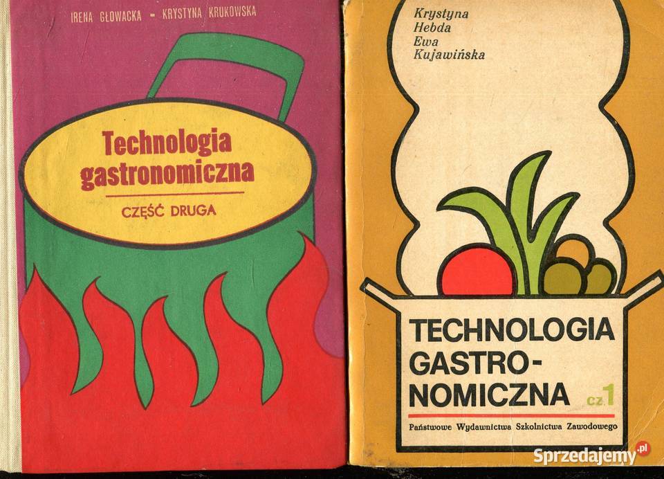 Technologia gastronomiczna cz1 cz2 zachodniopomorskie Szczecin sprzedam
