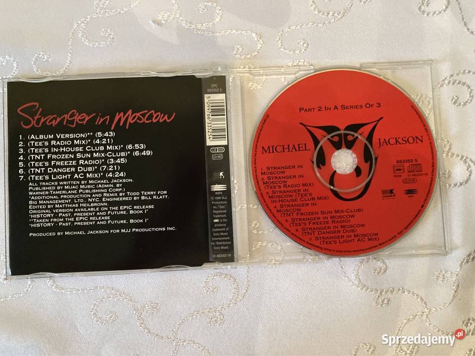 Płyta Cd Michael Jackson Stranger The Todd Terry Płyty i kasety śląskie Czerwionka-Leszczyny