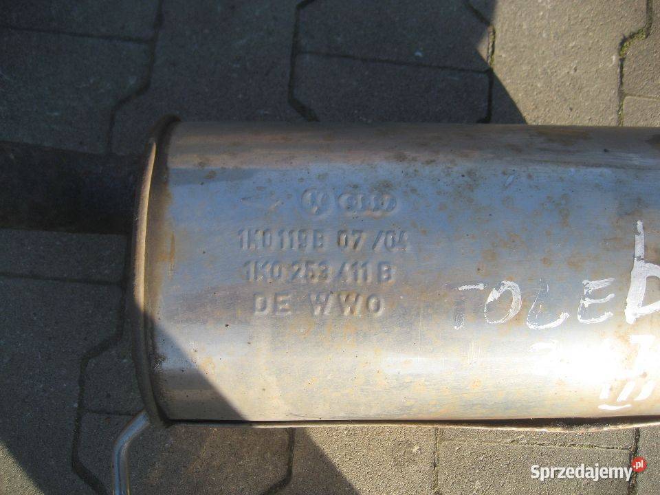 seat toledo iii 3 0412r 20 tdi 140 tłumik Rakoniewice