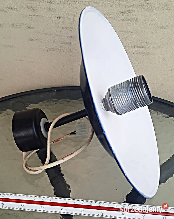 Lampa wisząca sufitowa 2 z PRL Ostrów Wielkopolski