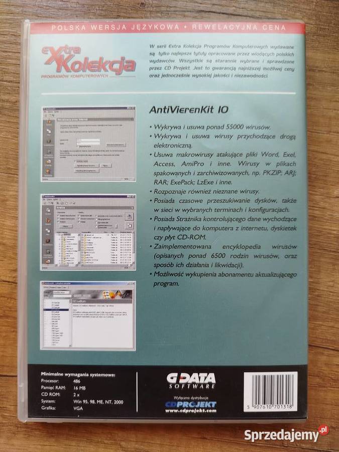 Program AntiVirenKit 10 bezpieczeństwo Oświęcim