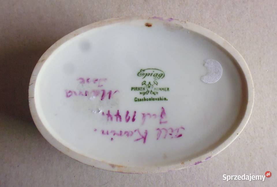 Szkatuła Porcelanowa Epiag Pirkenhammer mazowieckie Warszawa sprzedam