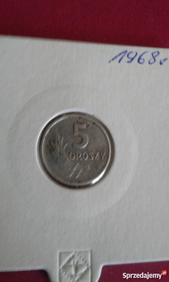 5 groszy 1968 rPRL Konin