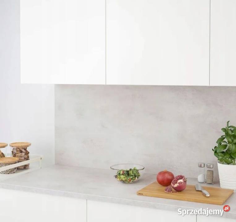 Blat kuchenny imitacja betonu jasny IKEA 635 x Grójec