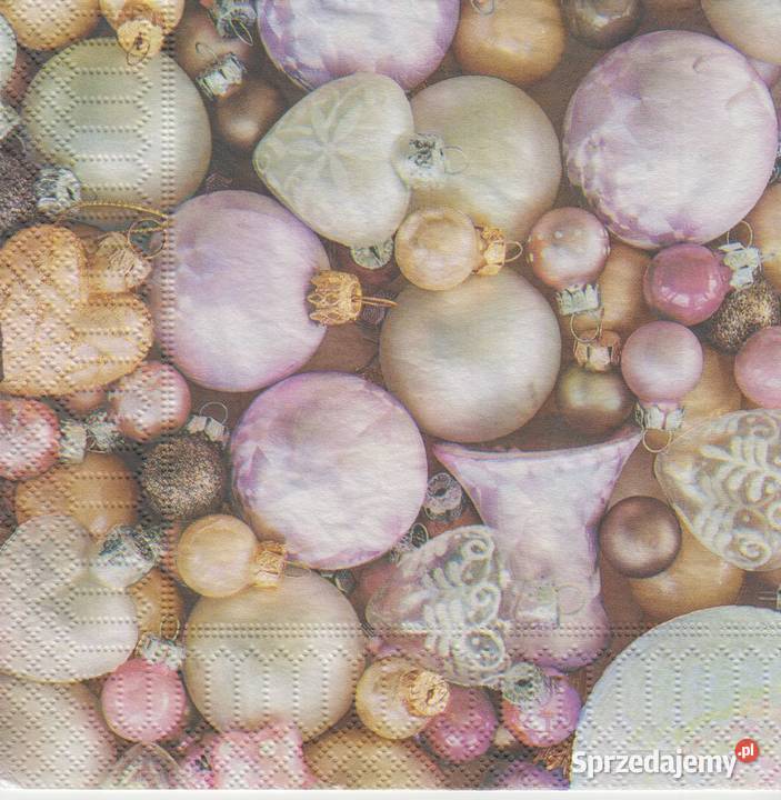 Decoupage serwetki Boże Narodzenie zestaw 5 Skarżysko-Kamienna sprzedam