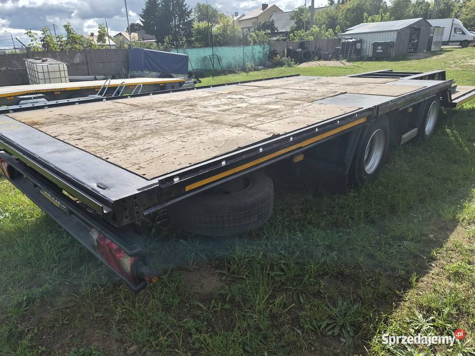 PRZYCZEPA TANDEM zagłębiona i poszerzana 770m Lawety podlaskie Grajewo