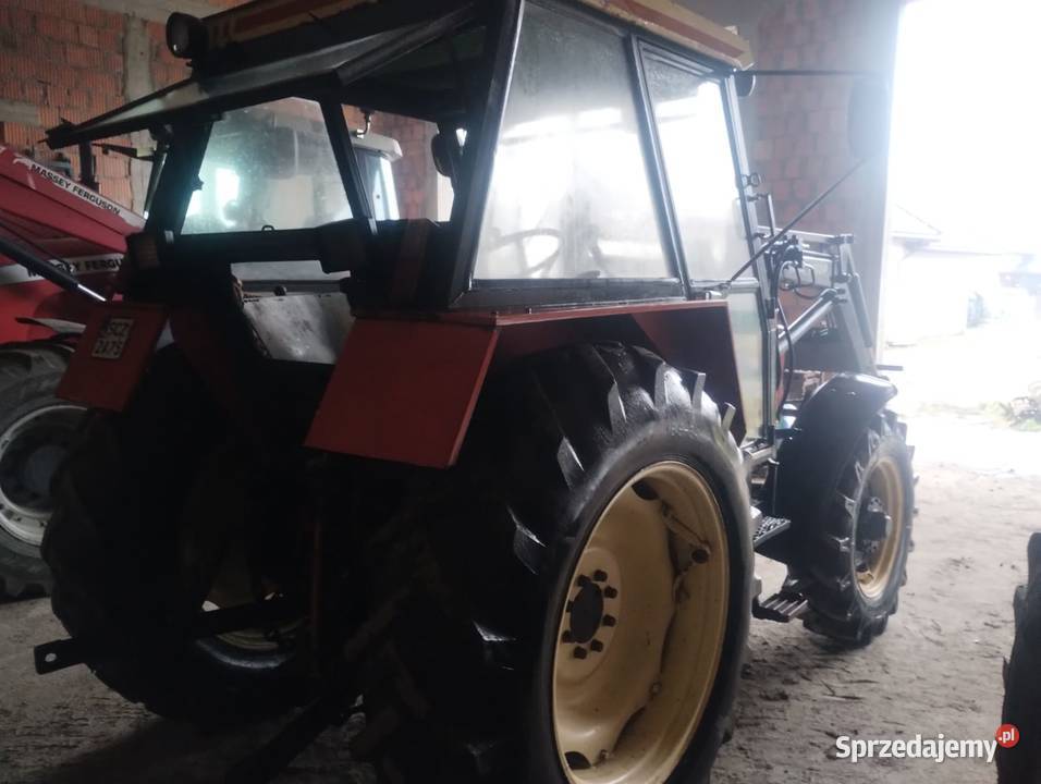 Zetor 7045 Z ŁadowaczemJohn Deere 6820 śląskie Koniecpol sprzedam