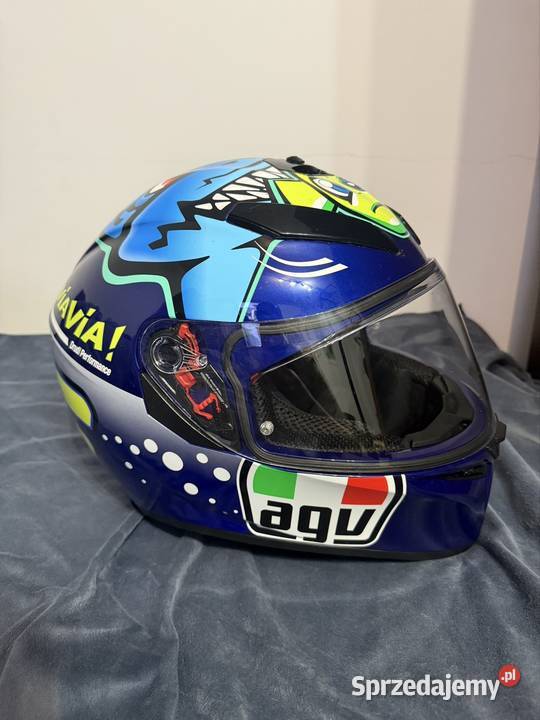 Kask Motocyklowy AGV 46 Valentino Rossi Misano Kłobuck