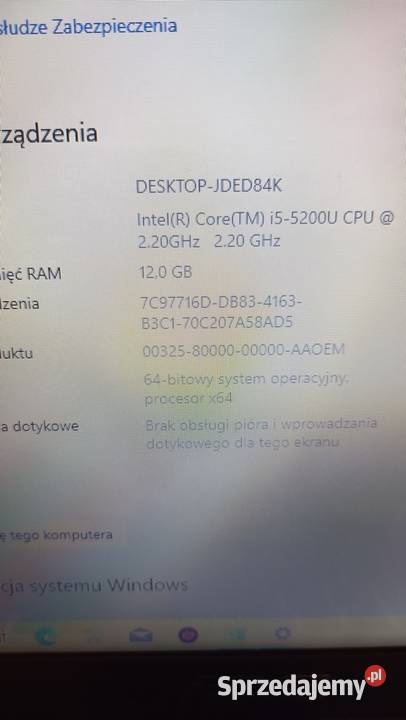 Laptop ASUS X555LJXO697H i5 12GB 120 SSD Poznań sprzedam