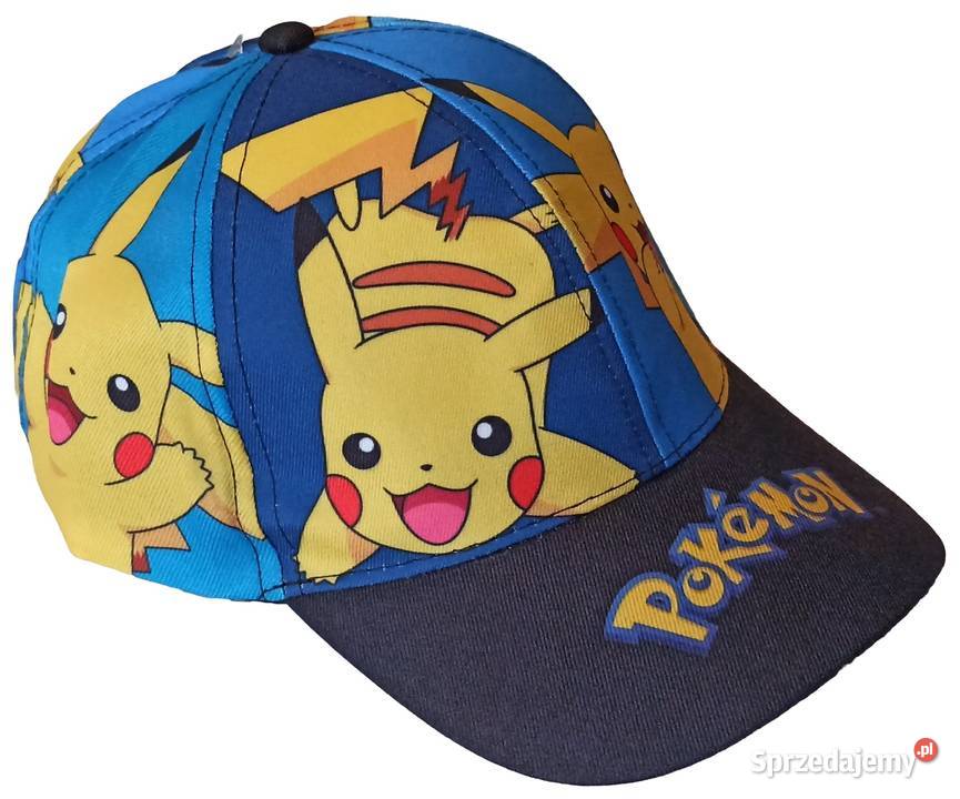 Czapka Czapeczka Pokemon Pikachu Baseballówka Mogilany