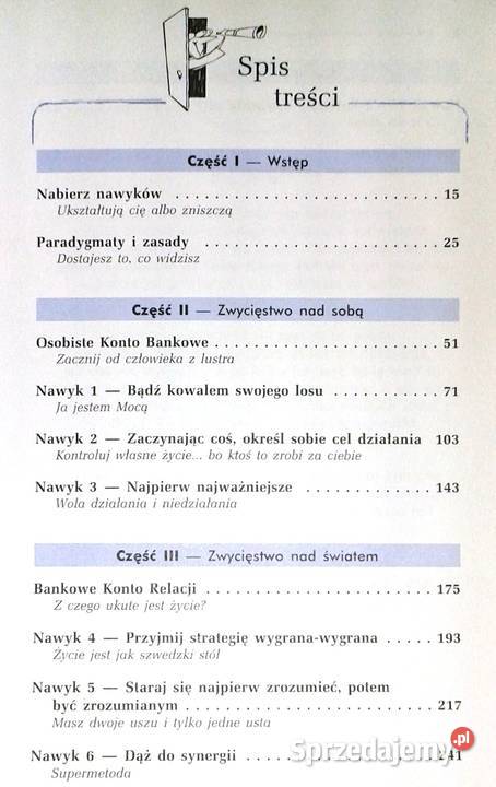 7 nawyków skutecznego nastolatka Sean Covey Chełm