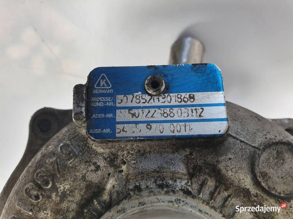 TURBOSPRĘŻARKA RENAULT CLIO III 15 DCI Lipno