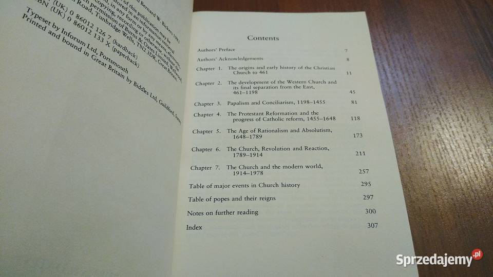 A short history of the Catholic Church Holmes Gdańsk