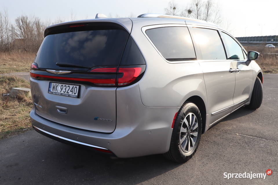 Chrysler pacifica Hybrid LIMITED 2xDVD FamCam Warszawa