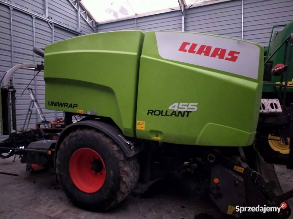 Prasoowijarka Claas Uniwrap 455 z MPS nie McHale Piotrków Trybunalski