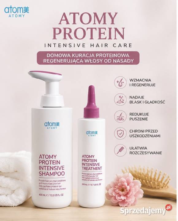 Szampon Atomy Protein INTENSIVE HAIR CARE sprzedam