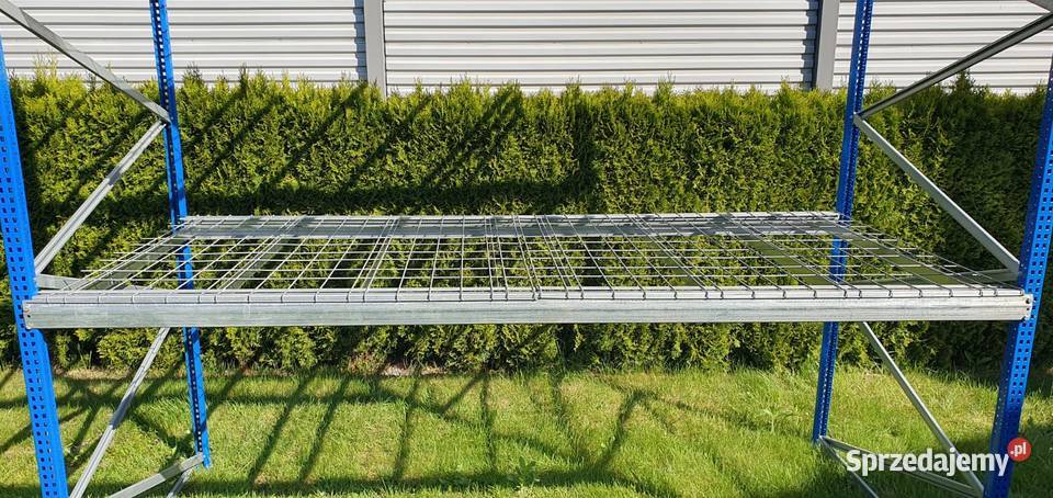 Regał Paletowy Magazynowy siatka ocynkowana Gubin