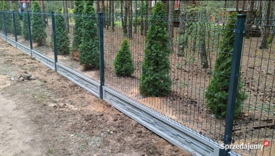 Płot Panelowy Ogrodzenie panelowe betonowe Panel Pozostałe Maszewo