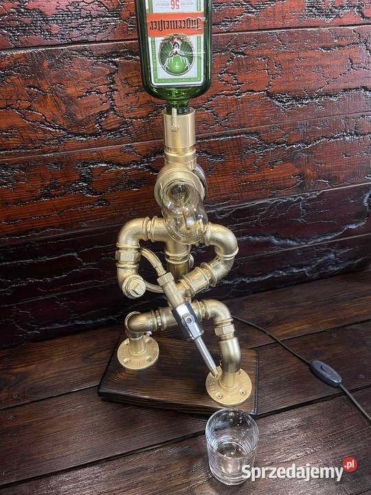 Nalewak stojak dozownik do alkoholu Strażak z